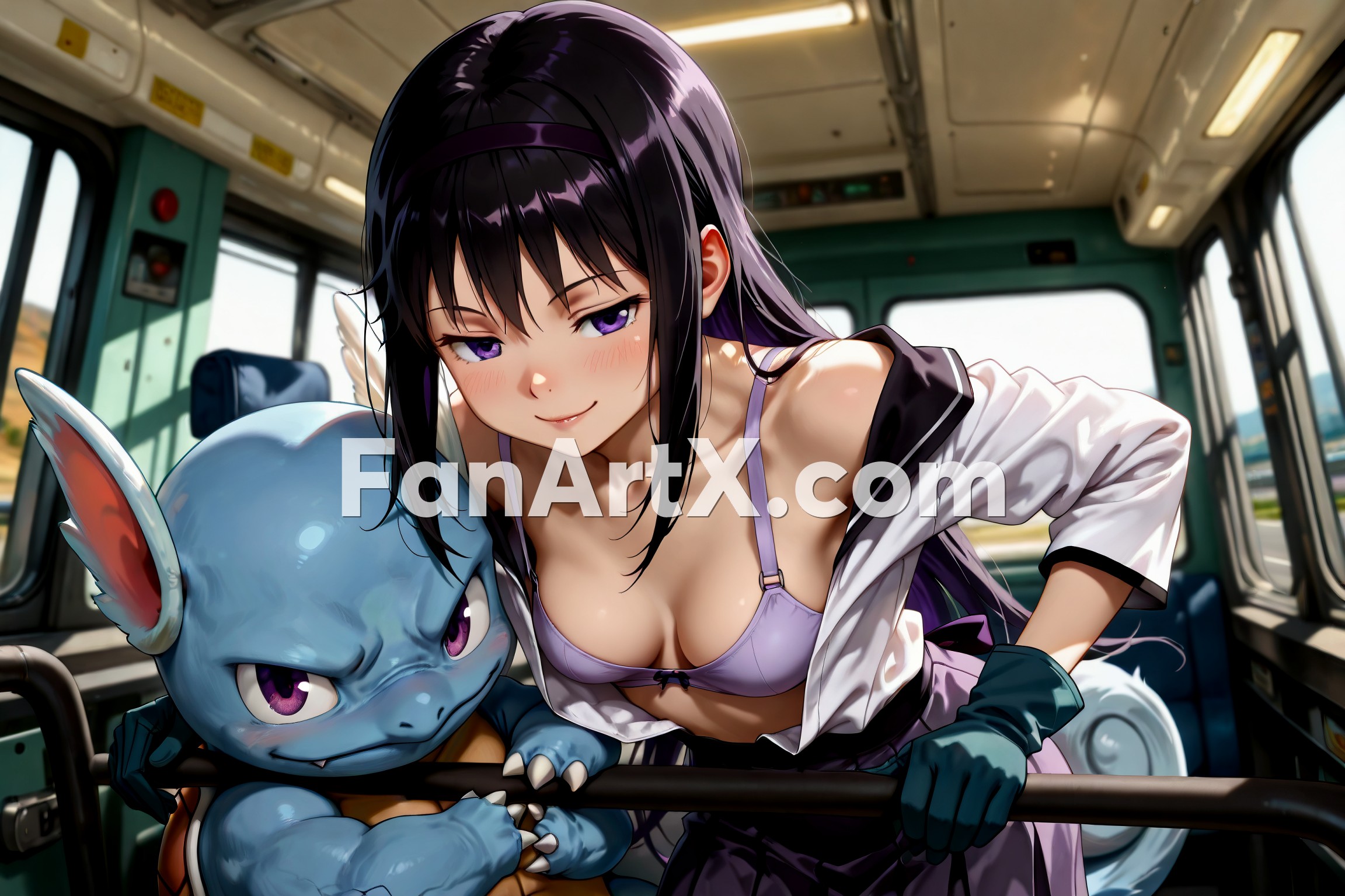 Akemi Homura Puella Magi Madoka Magica Fanart 1343269